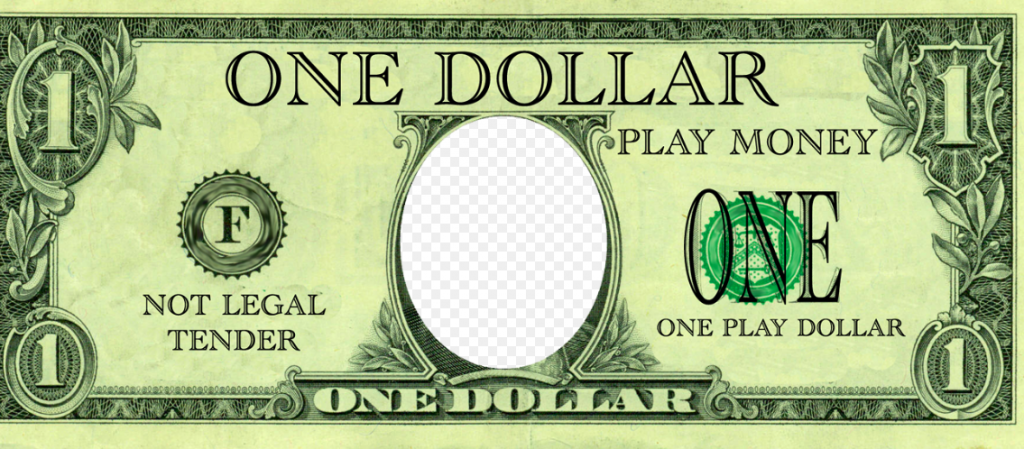 play money template printable free printable play money black and